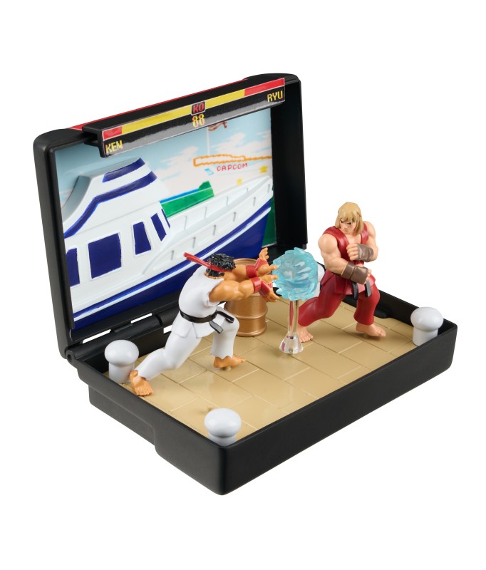 Présentoir - Consoles Stars - Street Fighter - Cartouche - Street Fighter II - Mega Drive