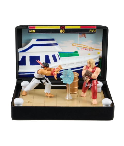 Display - Consoles Stars - Street Fighter - Cartouche - Street Fighter II - Mega Drive