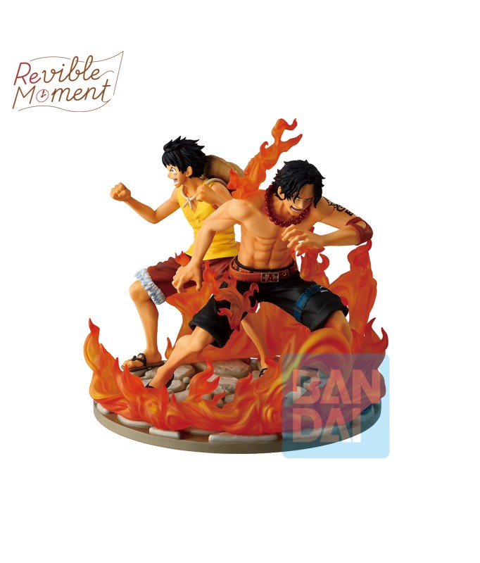 Static Figure - Ichibansho - One Piece - Ace & Luffy