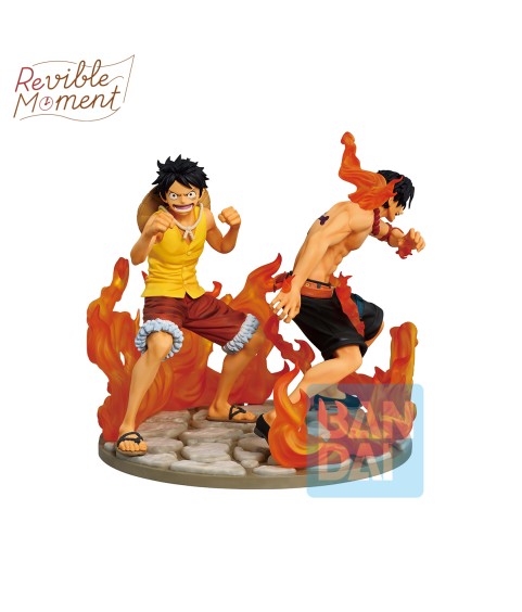 Static Figure - Ichibansho - One Piece - Ace & Luffy
