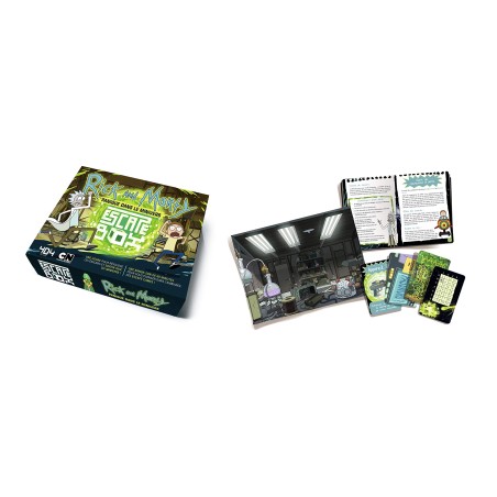 Escape Game - Coopératif - Pour enfants - Casse Tête/Réflexion - Rick & Morty - Rick et Morty
