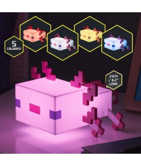 Lamp - Minecraft - Axolotl