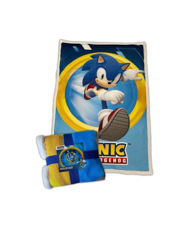 Bettdecke - Sonic the Hedgehog - Speed-o'-Sound Sonic