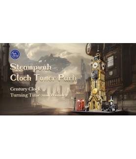 Construction kit - Steampunk - Steampunk Clock Tower Park