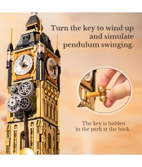Construction kit - Steampunk - Steampunk Clock Tower Park