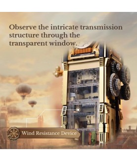 Construction kit - Steampunk - Steampunk Clock Tower Park