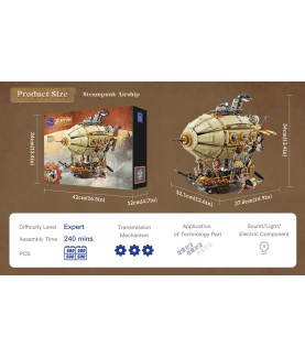 Construction kit - Steampunk Airship