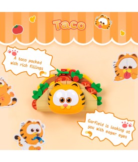 Set de construction - Garfield - Taco (Aimant)