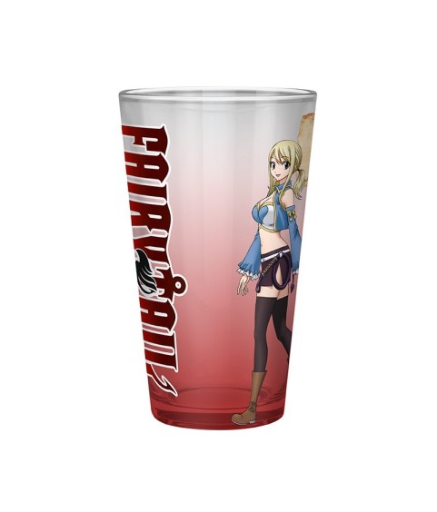 Verre - XXL - Fairy Tail - Natsu, Lucy, Happy & Plue