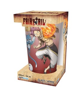 Verre - XXL - Fairy Tail - Natsu, Lucy, Happy & Plue