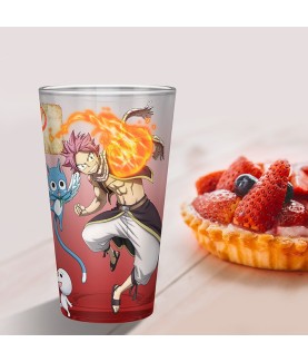 Verre - XXL - Fairy Tail - Natsu, Lucy, Happy & Plue