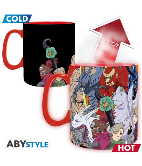 Mug - Thermo-réactif - Naruto - Bijû & Jinchûriki