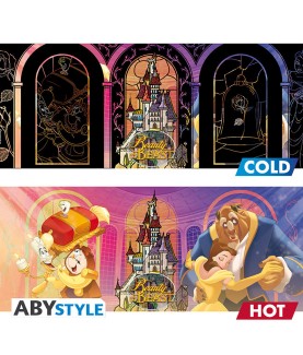 Mug - Thermal - The Beauty and the Beast - Stained Glass Windows