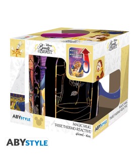 Mug - Thermal - The Beauty and the Beast - Stained Glass Windows