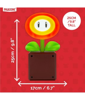 Lamp - Super Mario - Fire Flower