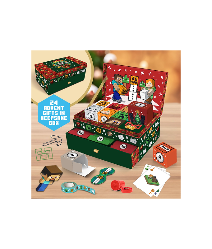 Advent calendar - Advent Calendar - Minecraft - Keepsake Box