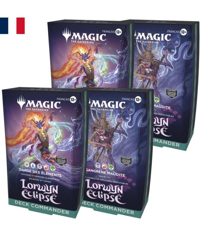 Sammelkarten - Commander Deck - Magic The Gathering - Commander Deck Set - Lorwyn Finsternis - FR