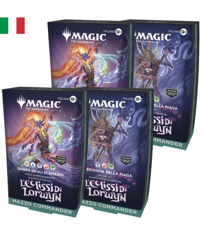 Sammelkarten - Commander Deck - Magic The Gathering - Commander Deck Set - Lorwyn Finsternis - EN
