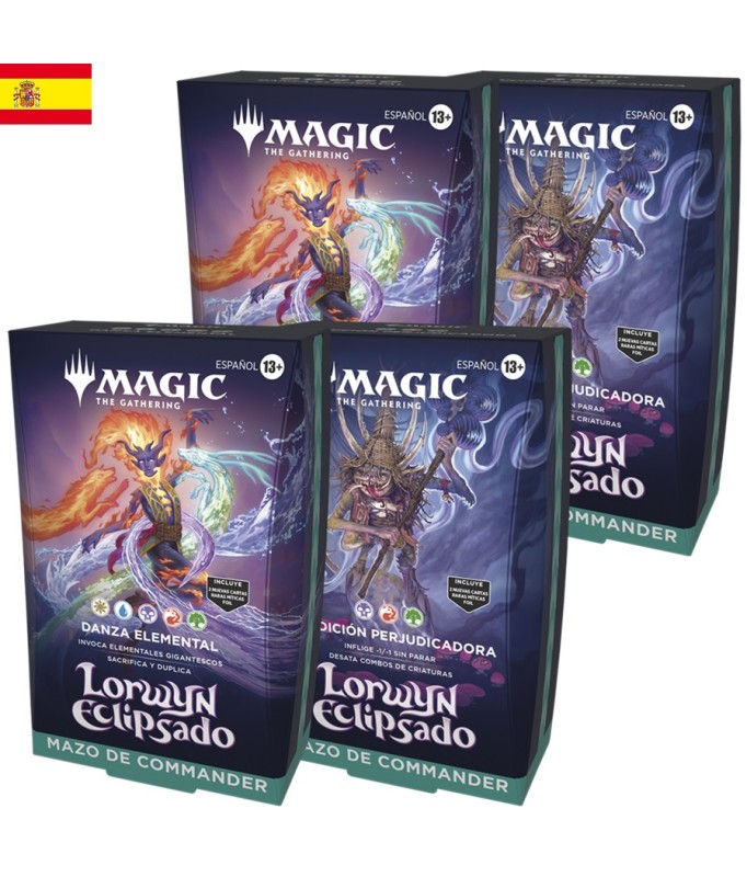 Sammelkarten - Commander Deck - Magic The Gathering - Commander Deck Set - Lorwyn Finsternis - EN