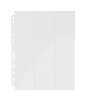 Portfolio - Side-Loading - 18-Pocket Pages (10ct) - Blanc