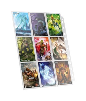 Portfolio - Side-Loading - 18-Pocket Pages (10ct) - Blanc