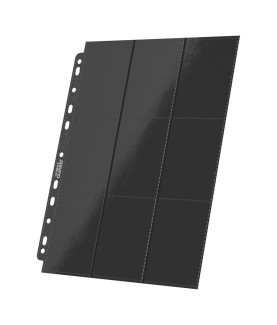 Portfolio - Side-Loading - 18-Pocket Pages (10ct) - Noir