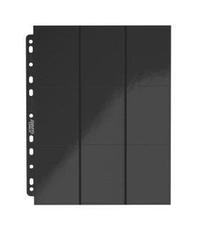 Portfolio - Side-Loading - 18-Pocket Pages (10ct) - Noir