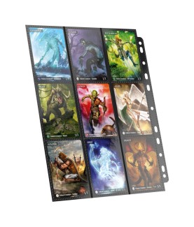 Portfolio - Side-Loading - 18-Pocket Pages (10ct) - Noir