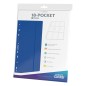 Portfolio - Side-Loading - 18-Pocket Pages (10ct) - Blue