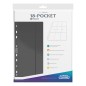 Portfolio - Side-Loading - 18-Pocket Pages (10ct) - Grey