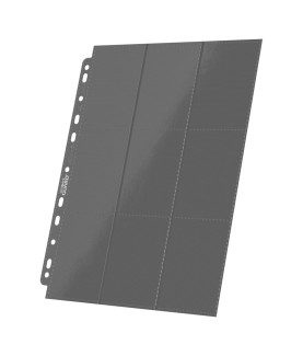 Portfolio - Side-Loading - 18-Pocket Pages (10ct) - Grey