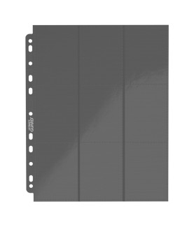 Portfolio - Side-Loading - 18-Pocket Pages (10ct) - Grey