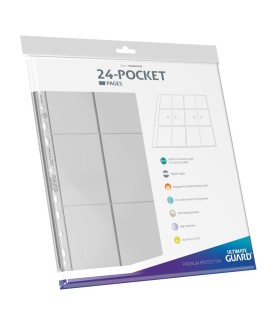 Portfolio - Pages Classeur Side-Loading - 24-Pocket - 10ct