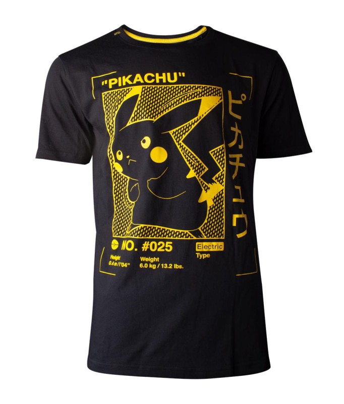 T-shirt - Pokemon - Pikachu - L Unisexe