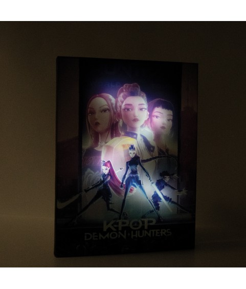 Rahmen - Leinwandbild - KPop Demon Hunters - Key Art