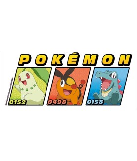 Mug - Subli - Pokemon - Starters Légendes Z-A