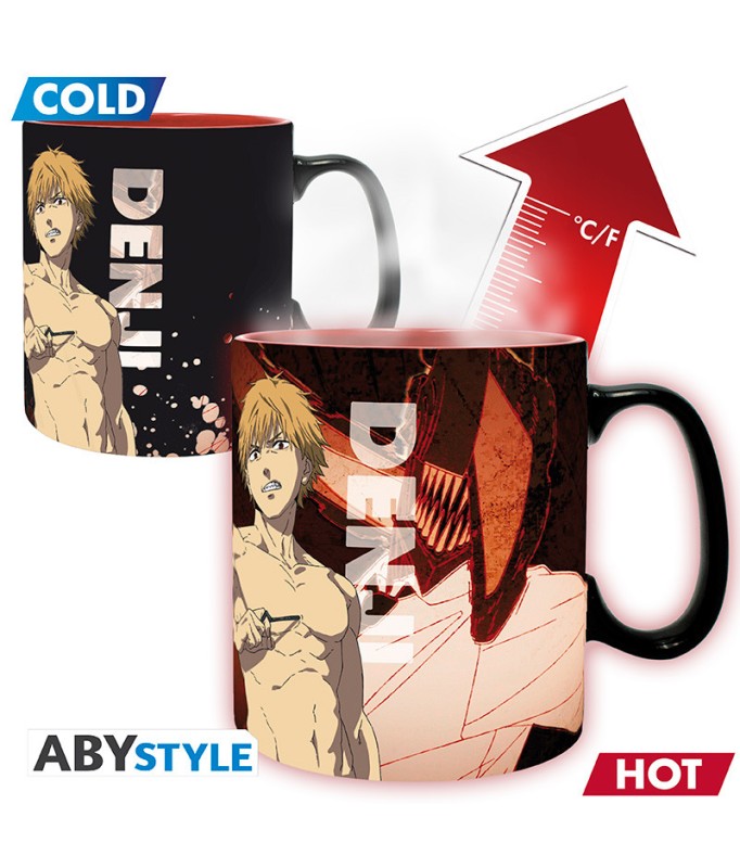 Mug - Thermo-réactif - Chainsaw Man - Denji & Aki