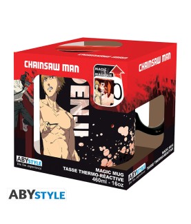 Mug - Thermo-réactif - Chainsaw Man - Denji & Aki