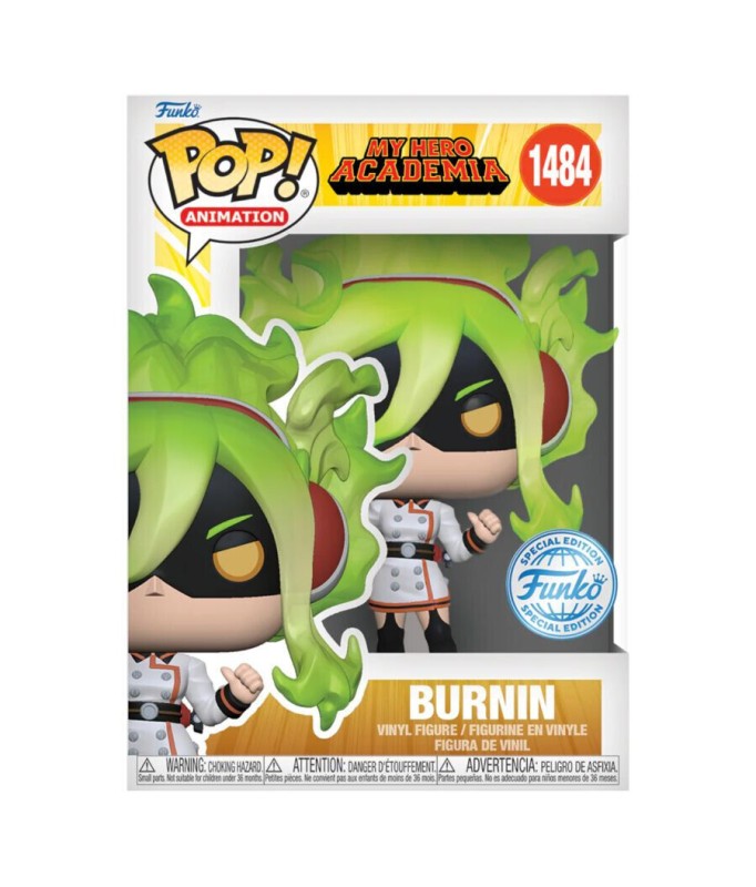 POP - POP Animation - My Hero Academia - 1484 - Burnin (Moe Kamiji)