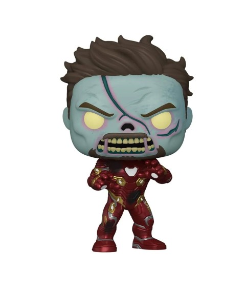 POP - Emballage endommagé - POP Marvel - What If - 944 - Zombie Iron Man - Special Edition