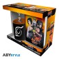 Set - Beschädigte Verpackung - Naruto - Becher 320ml + Schlüsselanhänger PVC + Notizbuch "Naruto