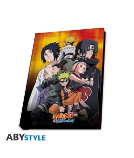 Set - Beschädigte Verpackung - Naruto - Becher 320ml + Schlüsselanhänger PVC + Notizbuch "Naruto