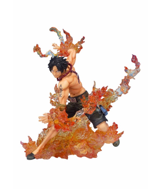 Static Figure - Damaged packaging - Figuart Zero - One Piece - Brother's Bond - Portgas D. Ace