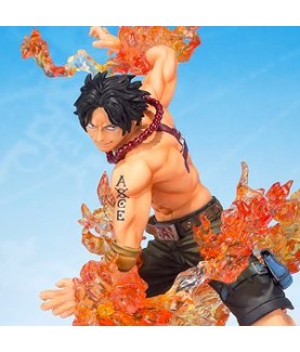 Static Figure - Damaged packaging - Figuart Zero - One Piece - Brother's Bond - Portgas D. Ace