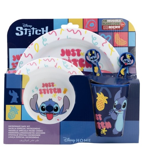 Set de vaisselle - Emballage endommagé - Lilo & Stitch - Stitch