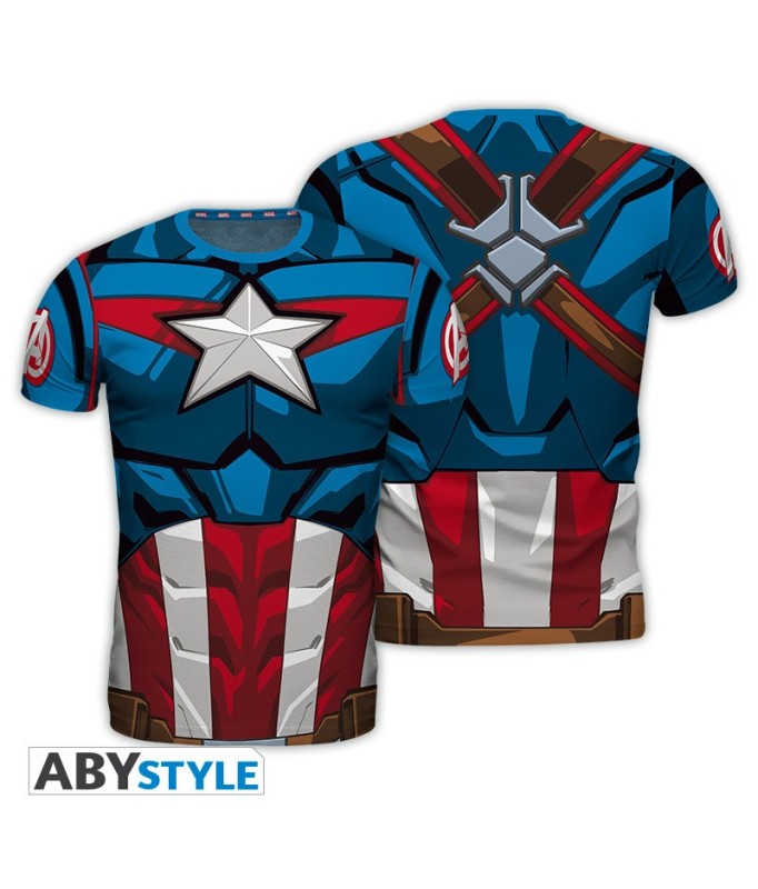 T-shirt - Damaged packaging - Captain America - Captain America - M Unisexe