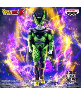 Statische Figur - Beschädigte Verpackung - Solid Edge Works - Dragon Ball - Cell