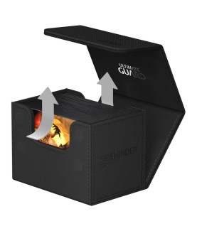 Deck Box - SideWinder 80+ - Black - XenoSkin