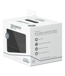 Deck Box - SideWinder 80+ - Black - XenoSkin