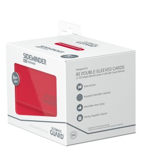 Deck Box - SideWinder 80+ - Red - XenoSkin